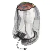 Wildtrak Mesh Head Net Mosquito Fly Protection Deluxe w/ Adjustable Drawstring