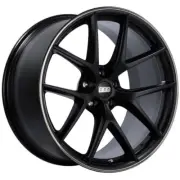 BBS CI-R 20x11.5 5x120 ET52 Satin Blk Polished Outer Lip Wheel 82mm PFS/Clip Req
