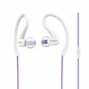 Koss KSC32i Ear Clip Sports Jogging Walking Earphones with Microphone Purple