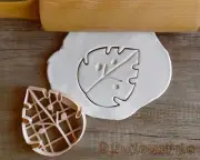 Monstera Deliciosa Leaves Leaf Plant Nature Swiss Cookie Cutter