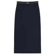 [MSGM] Logo Waistband Skirt