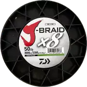 Daiwa J-Braid 3300 Yards 3000 Meters Chartreuse 30 40 50 65 LB J-Braid x 8