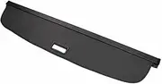 GUERBEIS Car Retractable Rear Trunk Cargo Cover,Fit For Q3, 2013-2015 Luggage Shade Shield Auto Accessories Styling Black Vehicle Cargo Shield