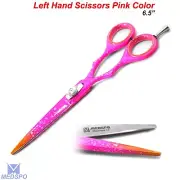 Professional Barber Pink Color Scissors Hairdressing Trimming Shears 6.5"