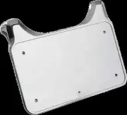 DS Rectangle Horizontal License Plate Mount for Softail Springer Classic 05-07