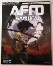 Afro Samurai Official Strategy Guide Brady Games PS3 Xbox 360 NEVER BEEN USED!!!
