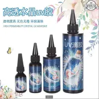 在飛比找Yahoo!奇摩拍賣優惠-~秋蘭diy高透水晶UV滴膠 紫外線燈固化手工制作 diy膠