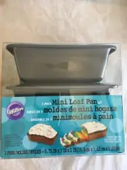Wilton-Mini Loaf Pans 3/Pkg W51425