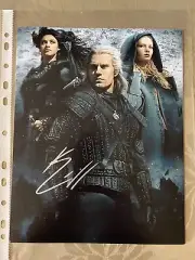 Henry Cavill The Witcher 8 X 10 Autographed Photo With COA