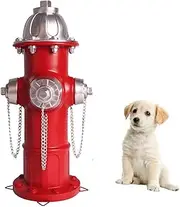 Choies Dog Fire Hydrant With 4 Stake, Puppy Pee Post Training, Outdoor Large Garden Patio Ornament Decorations 14.5 Inch Tall