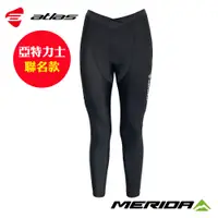 在飛比找PChome24h購物優惠-《MERIDA》美利達 自行車透氣女長車褲 黑 3D矽膠墊 