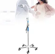 LED Gynecology Exam Lamp, Height Adjustable Mobile Surgical Examination Lamp, Multi-Angle Lighting, 360° Rotation Floor Stand Type Lamp for Outpatient Service, Surgery, Dressing Change