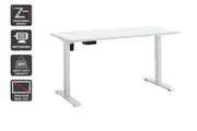Ergolux Electric Standing Desk with Memory Function 140 x 70cm (White / White)