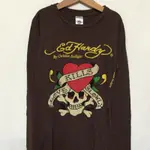 ED HARDY 水鑽長T