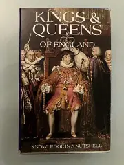 Kings & Queens of England Cards Knowledge in a Nutshell Fax-Pax New