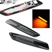 LED Amber Turn Signals Marker Bulb Lights Lamp For BMW 5 Series E39 E60 F10 F12