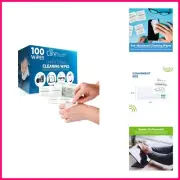 Lens Wipes for Eyeglasses | Individually Wrapped Eye Glasses Wipes | 100 Pre-...