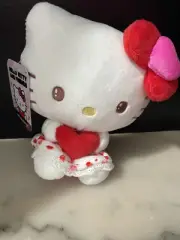 Hello Kitty 8” Valentines Plush NEW