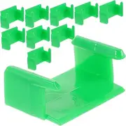 KONTONTY Funny Train Track Connectors 10pcs Railway Track Connectors Buckle Model for Imaginative Play