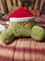 Grinch Christmas Lounger Or Backrest Pillow Rare and not sold any longer