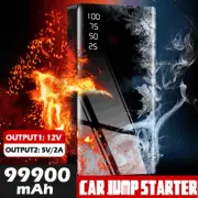 99900mAh Car Jump Starter Pack Vehicle 12V Charger Power Bank Battery Engine AU
