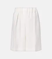 [Brunello Cucinelli] Brunello Cucinelli Twill shorts AU 12 beige