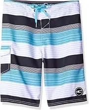 O'Neill Boys' Santa Cruz Stripe Boardshort