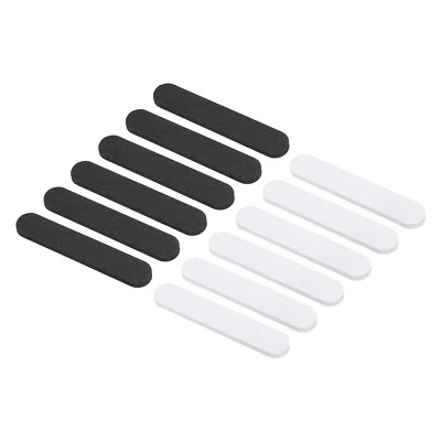 60Pcs 5mm Hat Size Reducer Self Adhesive EVA Foam Hat Reducing Tape Black White