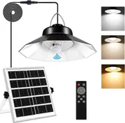 FOHOA Solar Shed Light Indoor Outdoor Solars Pendant Daytime Work Lights