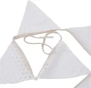 Party Decor Vintage Wedding Bunting Rustic Burlap Banner Lace Fabric Pennant Garlands Wedding Decoration Party Supplies Banner Streamer (Color : 03)