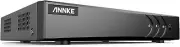 8CH Hybrid DVR Recorder with AI Motion Alerts - Sleek Remote Surveillance System