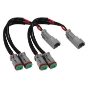 Y Type Leads Deutsch DT DTP 2 Pin Socket Adapter for LED Pod Work Light5571