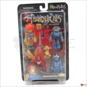 Thundercats Classic Minimates SDCC set #1 Panthro, Jaga, Liono, Mumm-ra, - worn