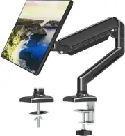 Single Monitor Mount Arm Fits Monitor up to 32 Inch, Monitor Desk Mount Holds