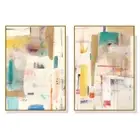 NNEDSZ Wall Art 50cmx70cm Sonder By Jean Kenna 2 Sets Gold Frame Canvas