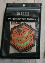 5.11 Tactical Patch of the Month October Halloween Pumpkins