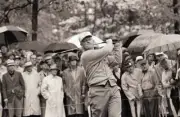 Golf The Masters Jack Nicklaus in action at Augusta National Augus- Old Photo 2