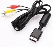 traderplus 6FT AV to RCA Composite Cable Cord for Sony Playstation 2 (PS2), Playstation 3 (PS3)