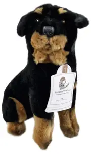 Bocchetta Plush Toys Koda Rottweiler Dog Sitting