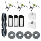 Filter Brush Mop Cloths Dust Bag Kit for Ecovacs For DEEBOT X1 For OMNI Turbo