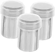 Ciieeo Stainless Steel Powder Sprinkler Sifter for Powdered Sugar Fine Mesh Sugar Sieve Metal Shaker for Flour Small Flour Sifter