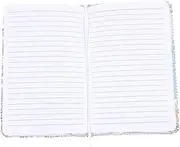 VILLFUL Sequin Academic Planner Notebook Portable Daily Use Notepad Color Changing Diary for School Work Home present for Friends Family Sequin Design