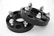 20MM HUB CENTRIC WHEEL SPACERS FOR MAZDA 5X114.3 CB 67.1 WITH STUDS ATTACHED.