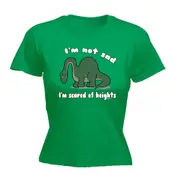 Im Not Sad Im Scared Of Heights - Funny Novelty Womens T-Shirt T Shirt Tshirt