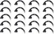 Binxind 200Pcs 12V DC Power Plug Female Jack Plug Connector Cable 5.5X2.1mm with Cord Cable 15CM for CCTV LED Strip Light