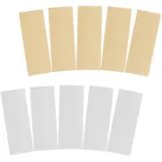 5 Pairs Portable Sturdy Practical Anode For Zinc Plating Copper Plate