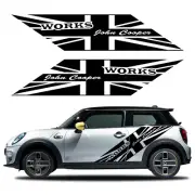 For Mini Cooper JCW R56 R50 F56 R53 R55 R60 Car Door Side Stickers Waterproof Vi