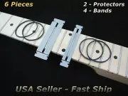 Guitar Fretboard Protector Fingerboard Guard for Fret Filing Sanding with Bands