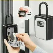 New Combination Lock Key Safe Storage Box Portable Padlock Security Home Outdoor