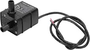 Aquarium Pump, 300cm Lift 4.5W IP68 Water Resistant LED Indicator Light DC 12V Submersible Pump for Fish